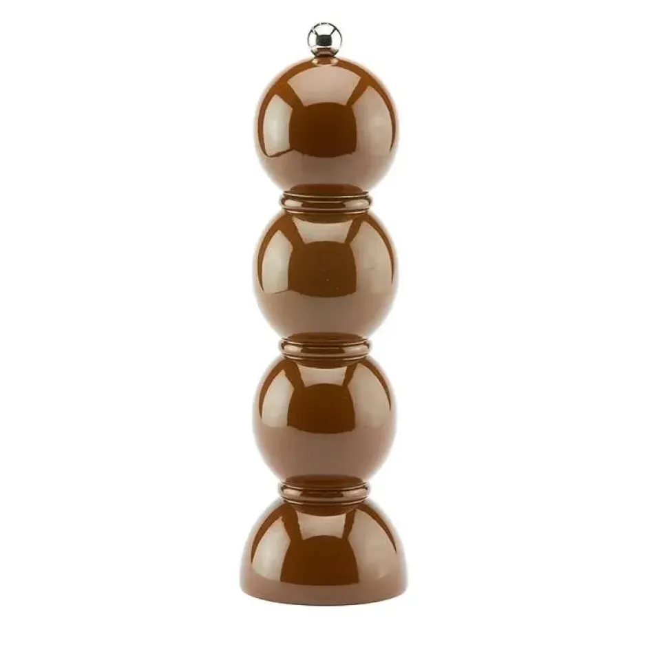 Bobbin Chocolate Lacquer Salt or Pepper Mill