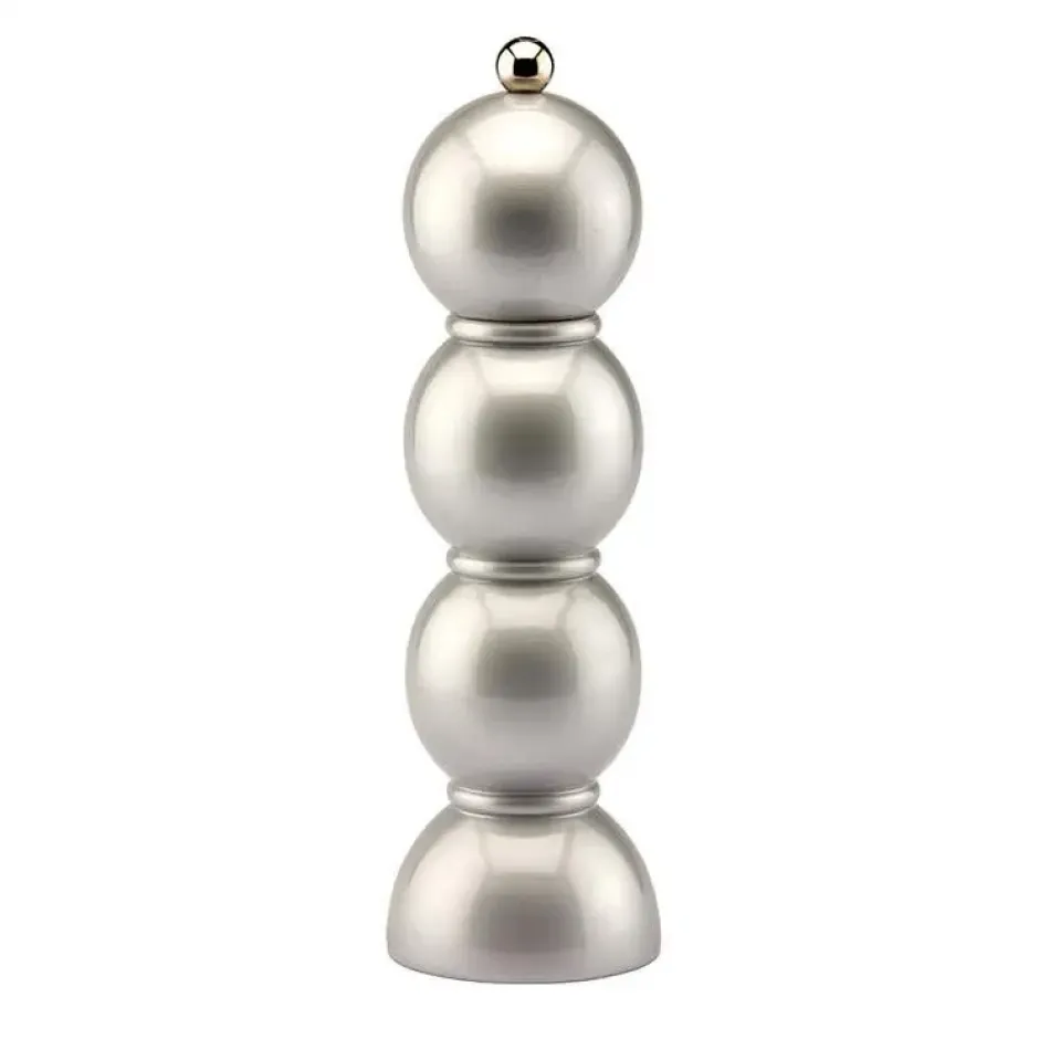 Bobbin Silver Salt and Pepper Mill