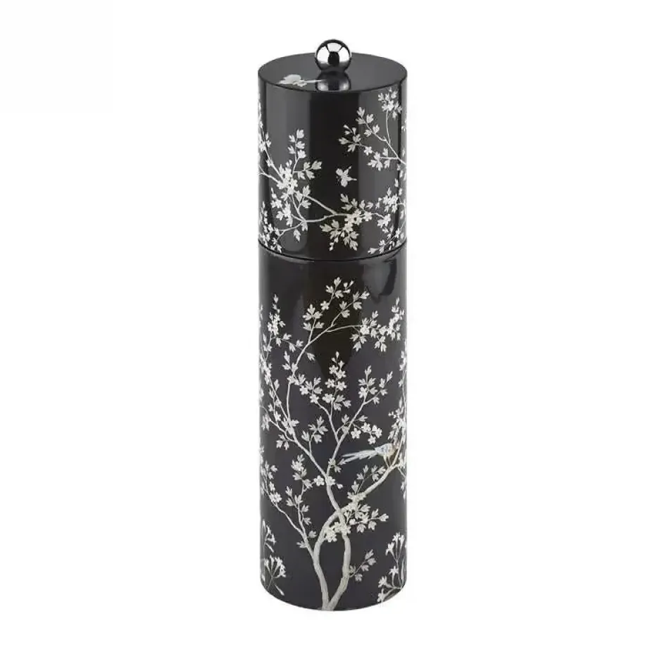 Chinoiserie Black Salt or Pepper Mill (Limited Edition)