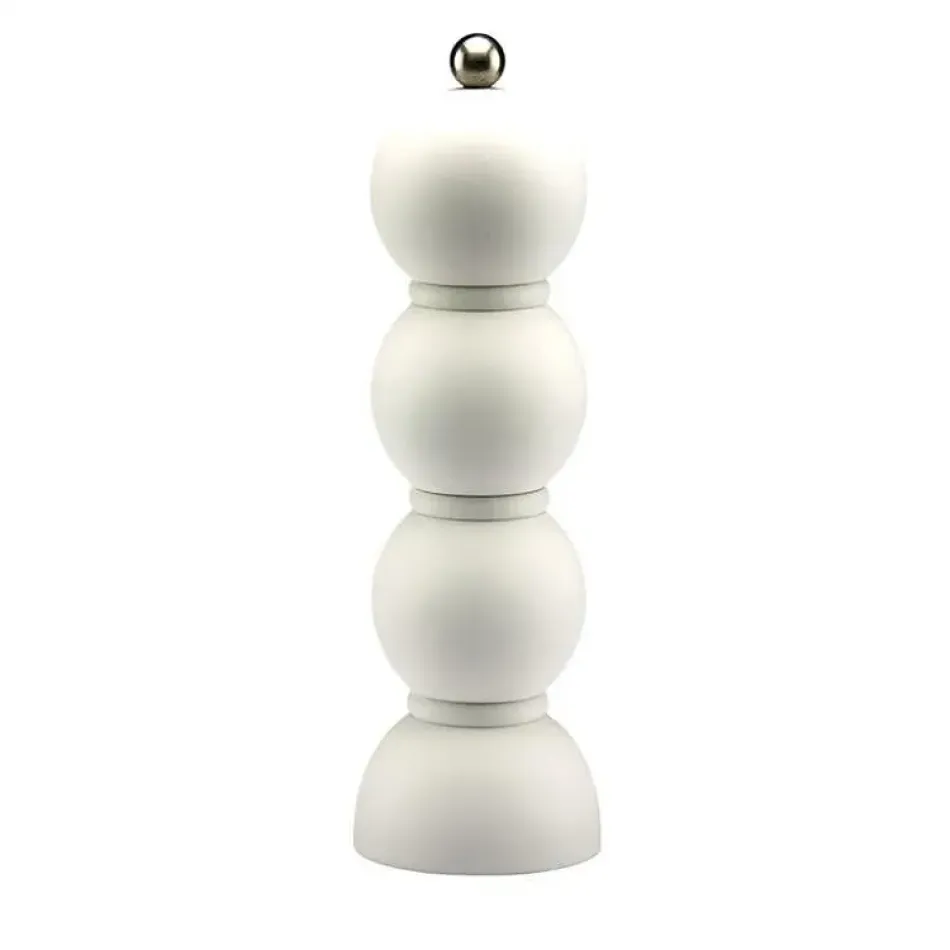 Scandi Bob White Salt or Pepper Mill