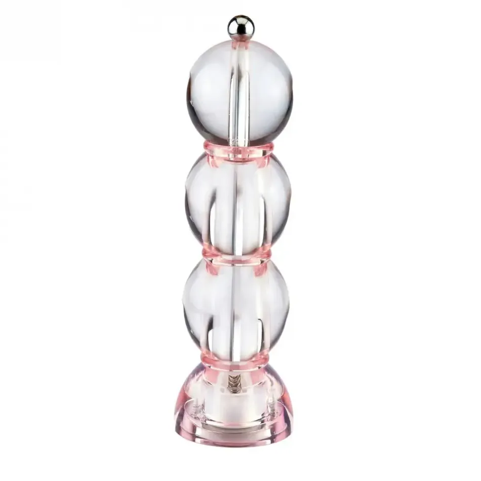 Icy Bobbin Pale Pink Salt or Pepper Mill