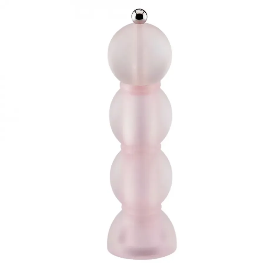 Frosty Bobbin Pale Pink Salt or Pepper Mill