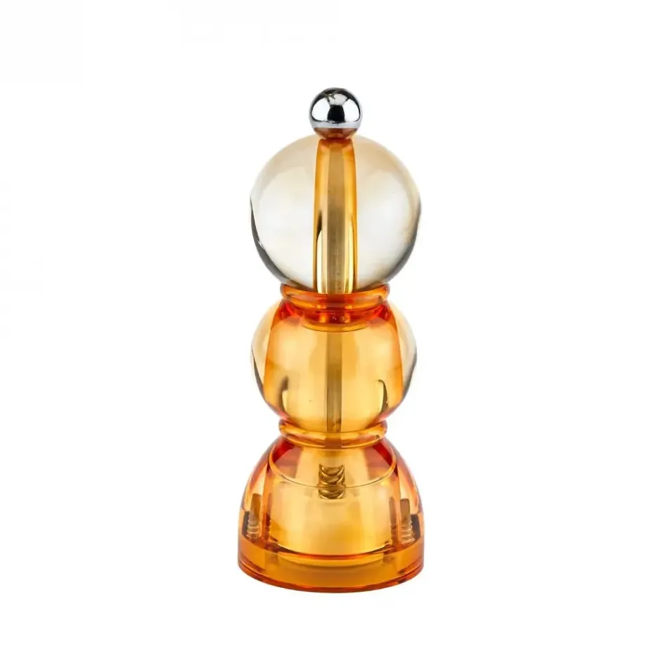 Icy Mini Bob Amber Salt or Pepper Mill