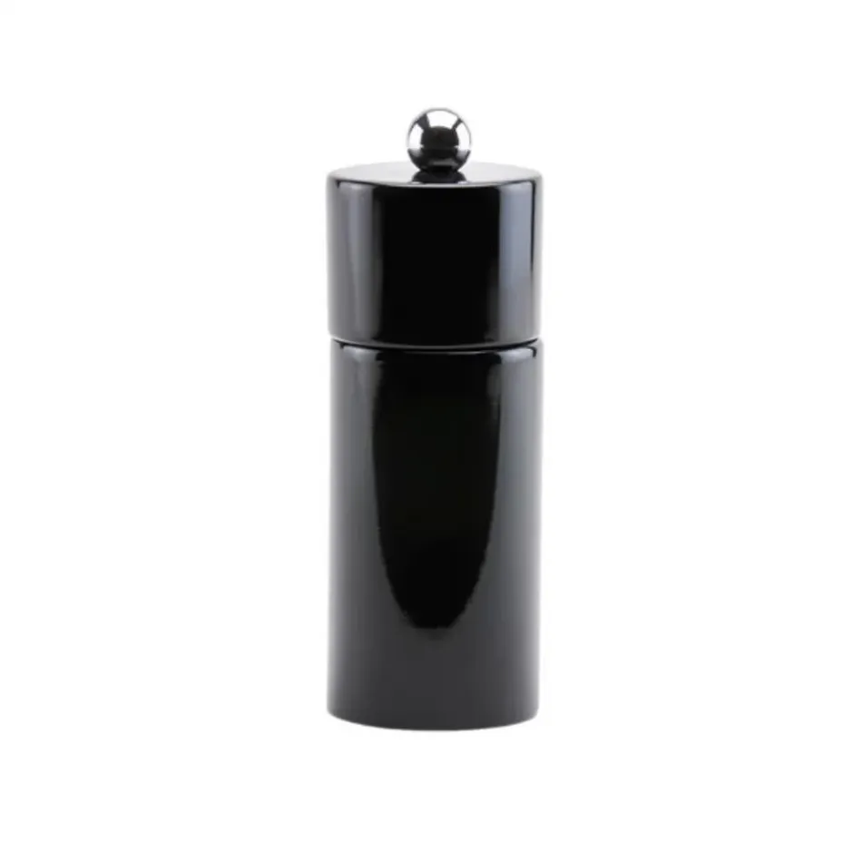 Mini Column Black Salt or Pepper Mill