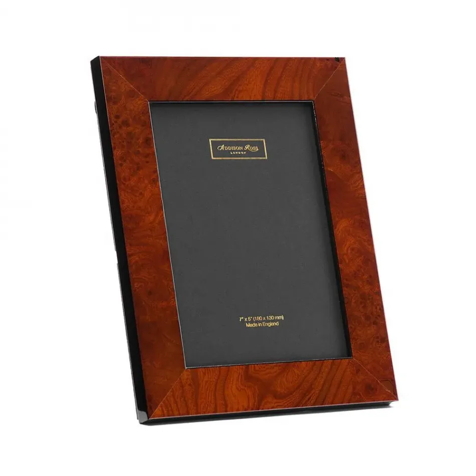 Walnut Poplar Fiber Back Picture Frame 8 x 10 in