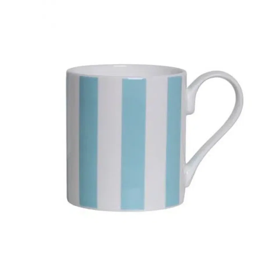 Eau De Nil Stripe Fine China Mug