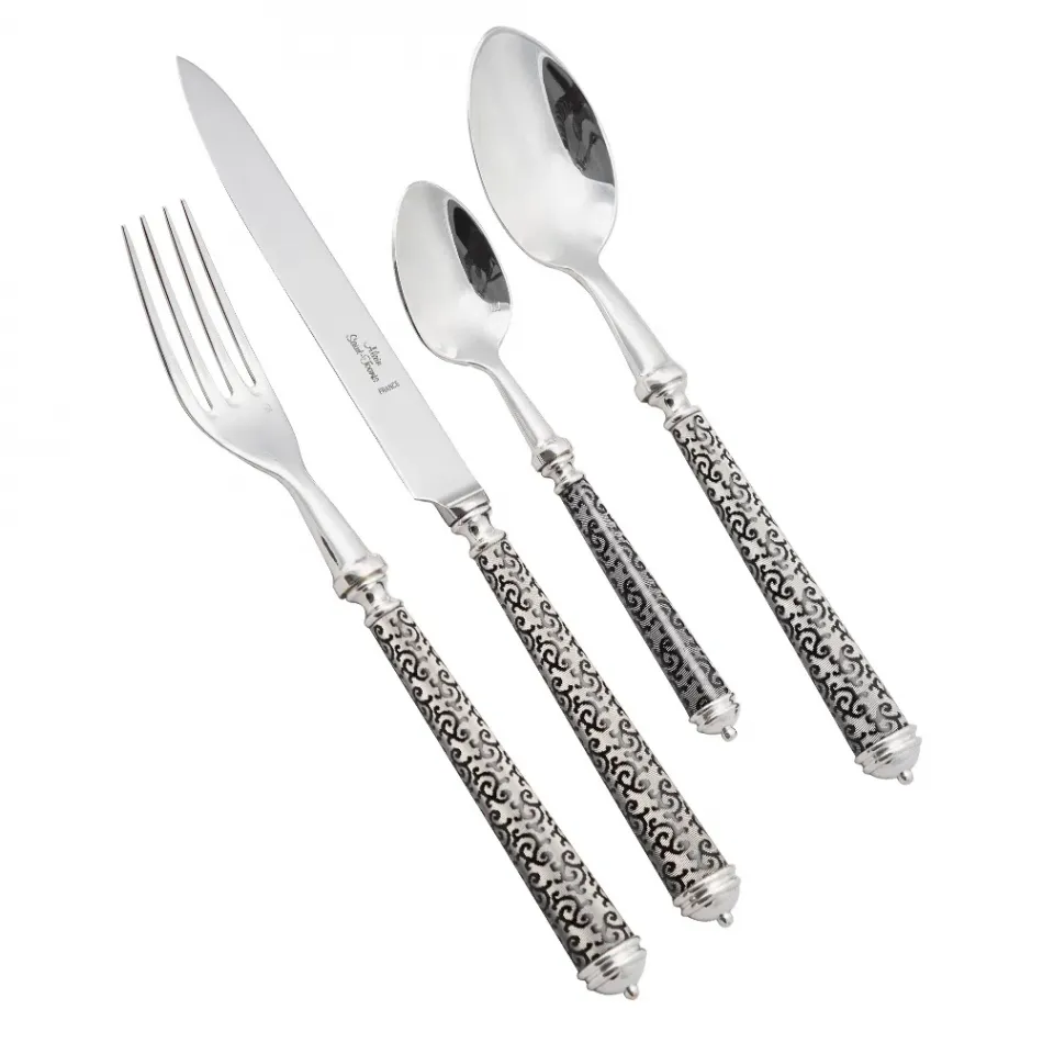 Arabesque Black Silverplated Tablespoon
