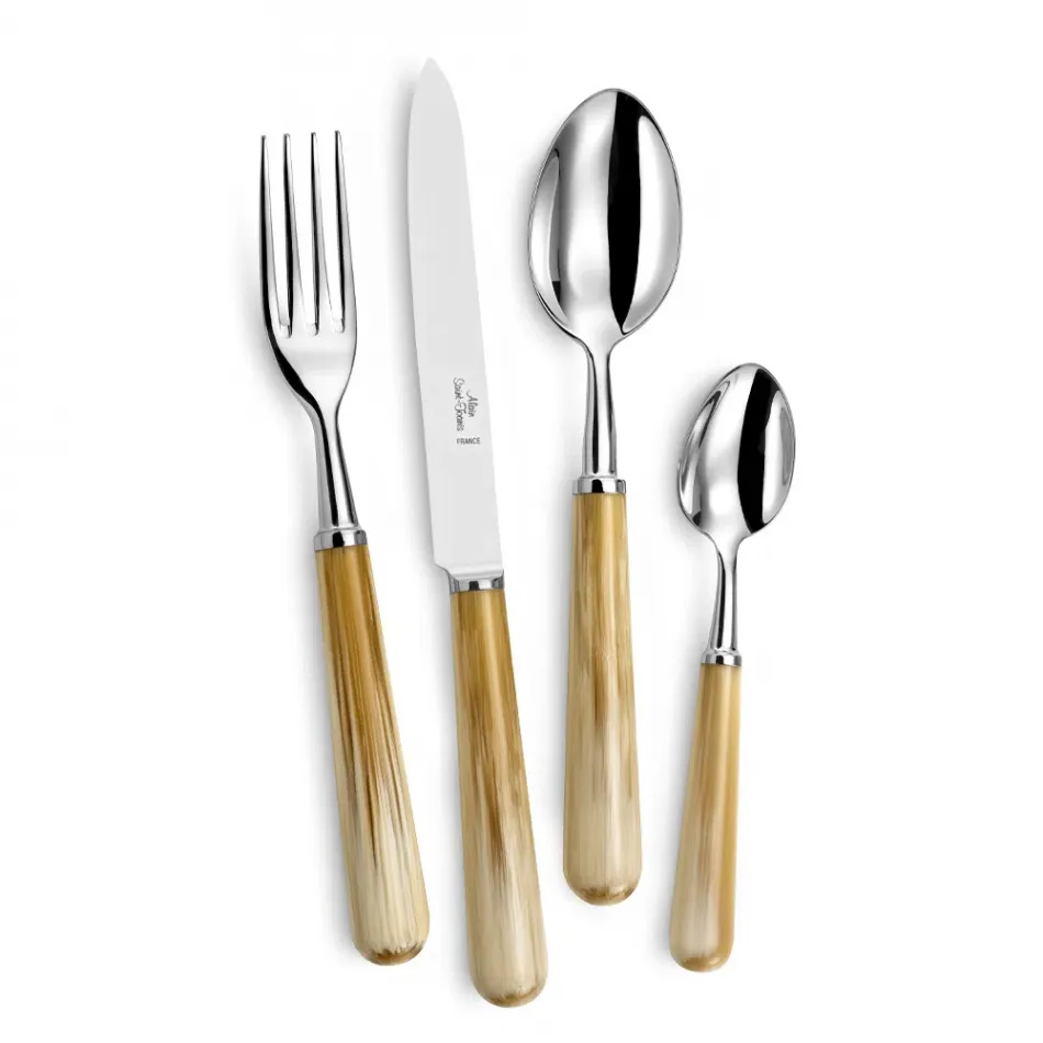 Basic Light Horn Stainless Cake Fork