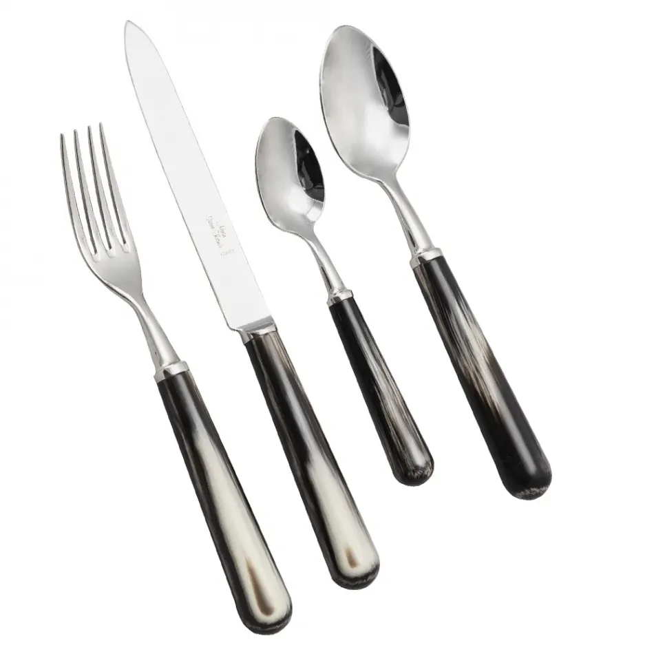 Basic Grey Horn Stainless Table Spoon
