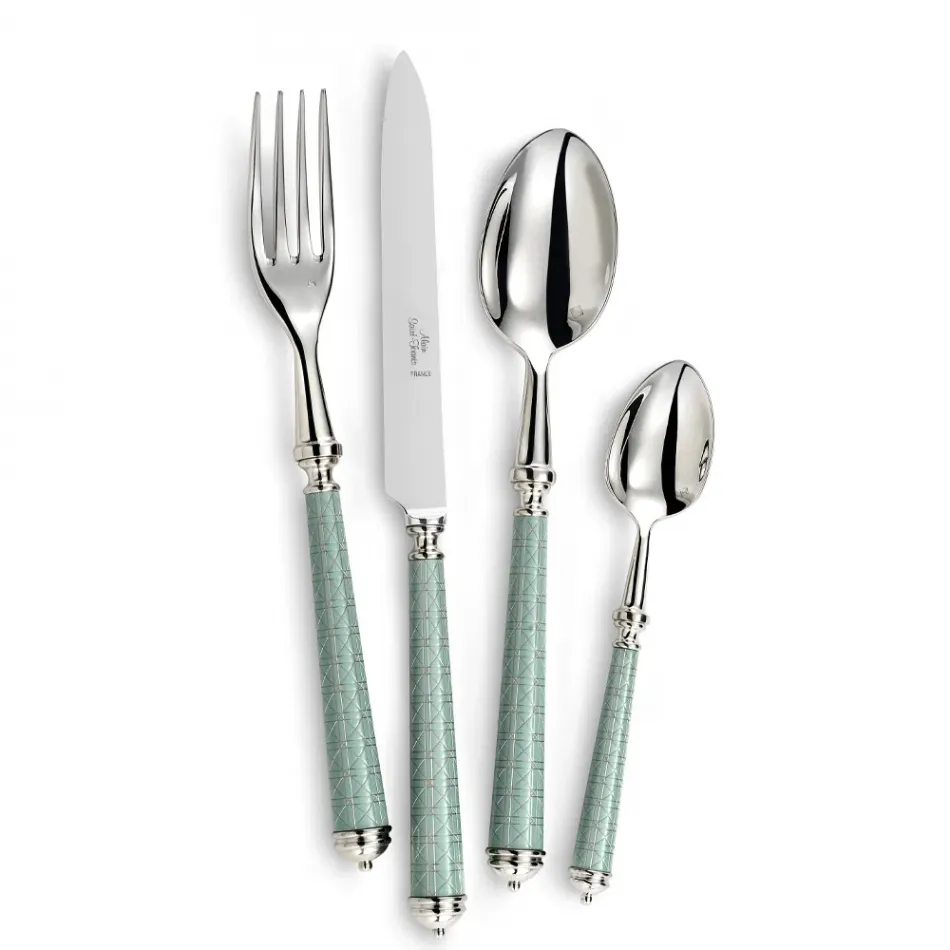 Croisette Almond Silverplated Serving Fork