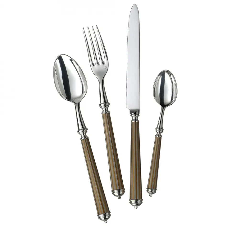 Lignes Gold Silverplated 2-Pc Salad Serving Set