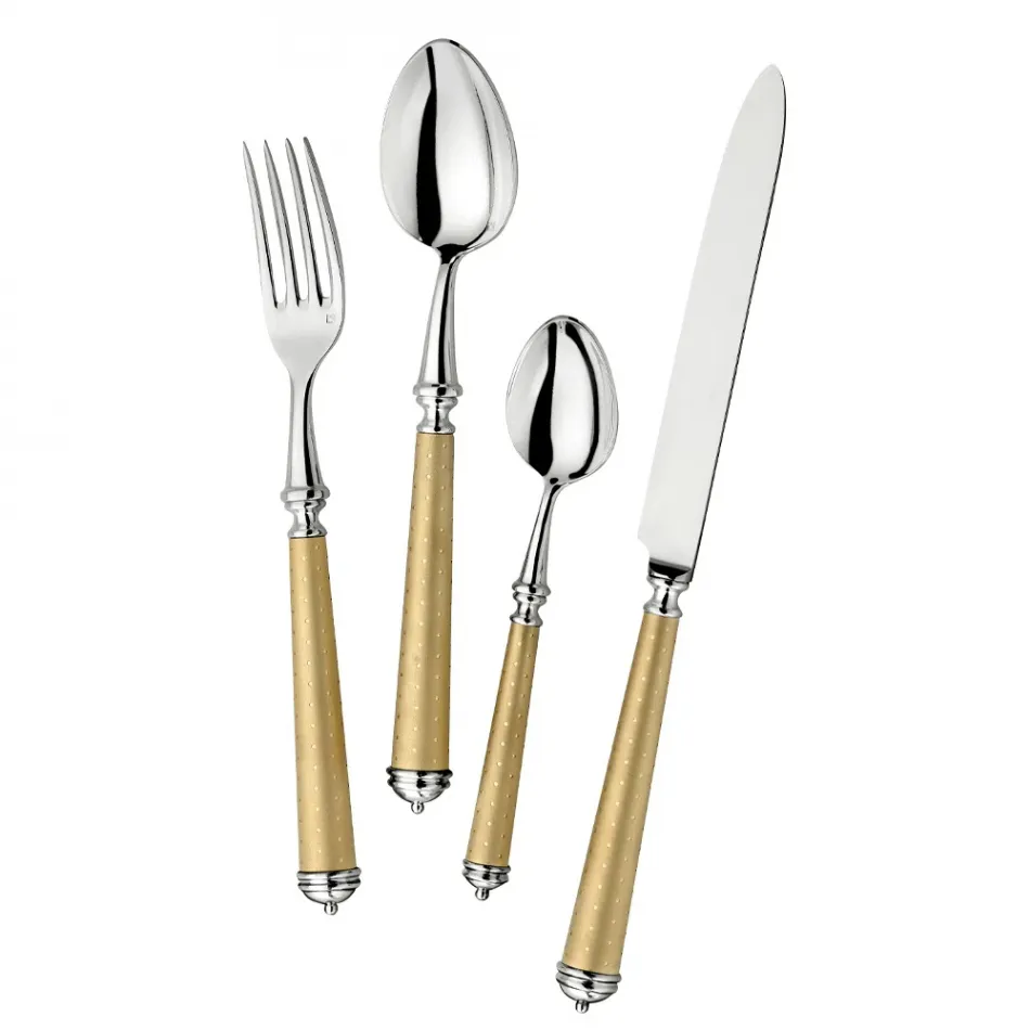 Neige Gold Silverplated Flatware