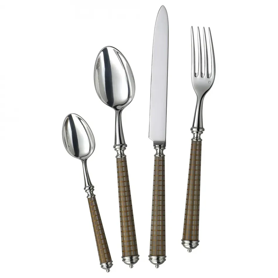 Quadrille Gold Silverplated Dinner Fork
