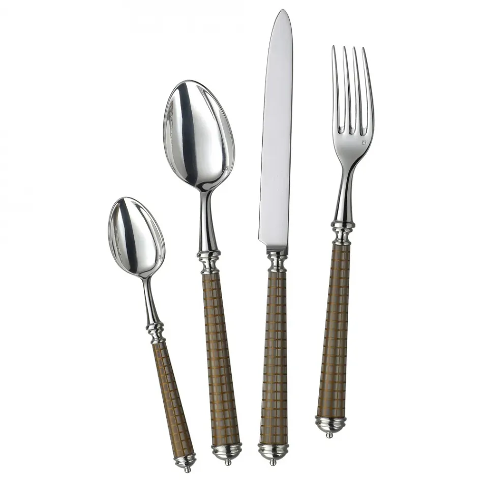 Quadrille Gold Silverplated Flatware