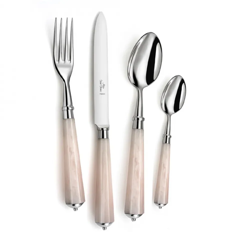 Ravel Pink Quartz Rose Stainless Serving Spoon