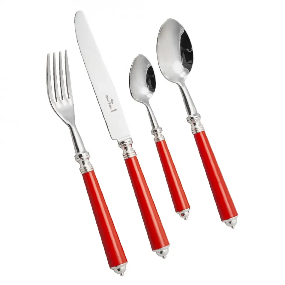 Seville Coral Silverplated 5-Pc Setting