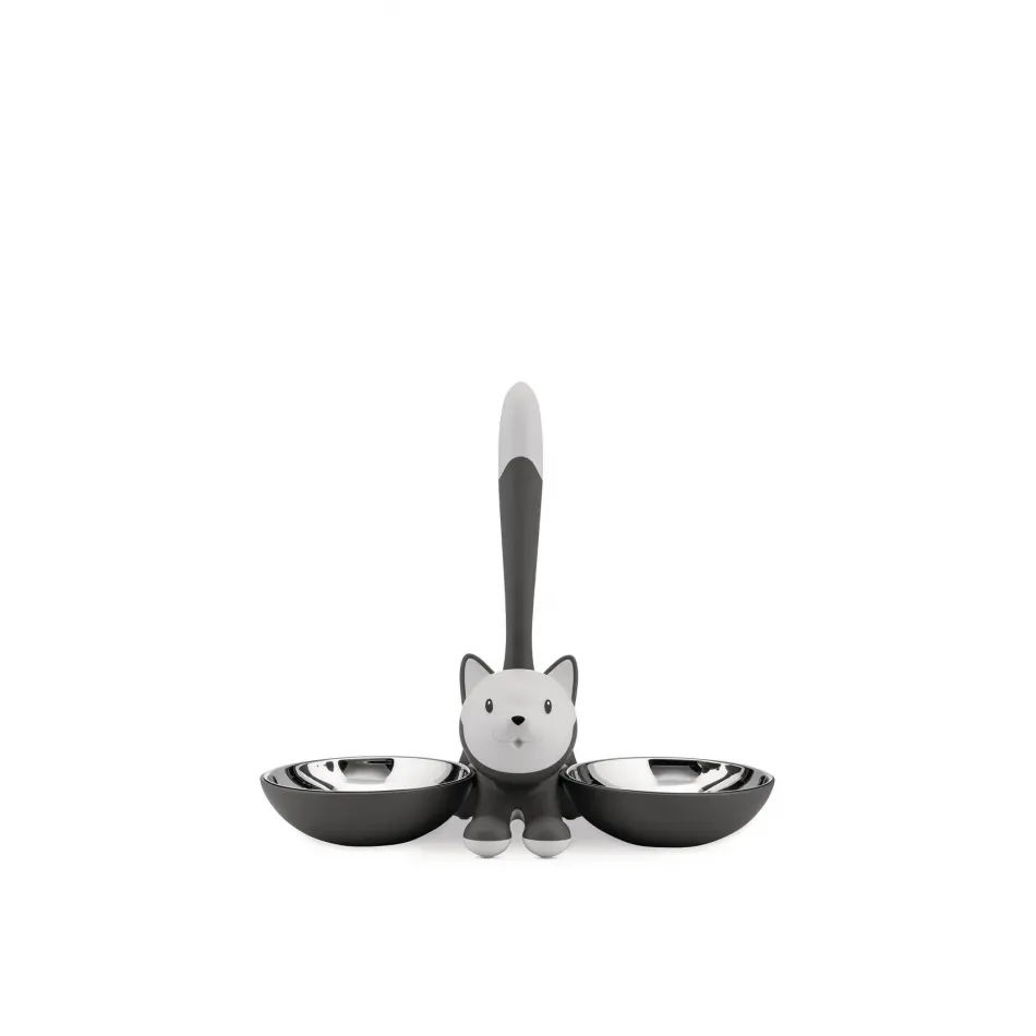 Tigrito Cat Bowl - Grey