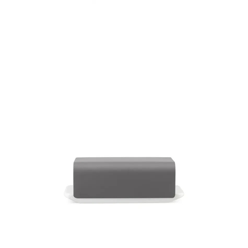 Mattina Butter Dish - Dark Grey