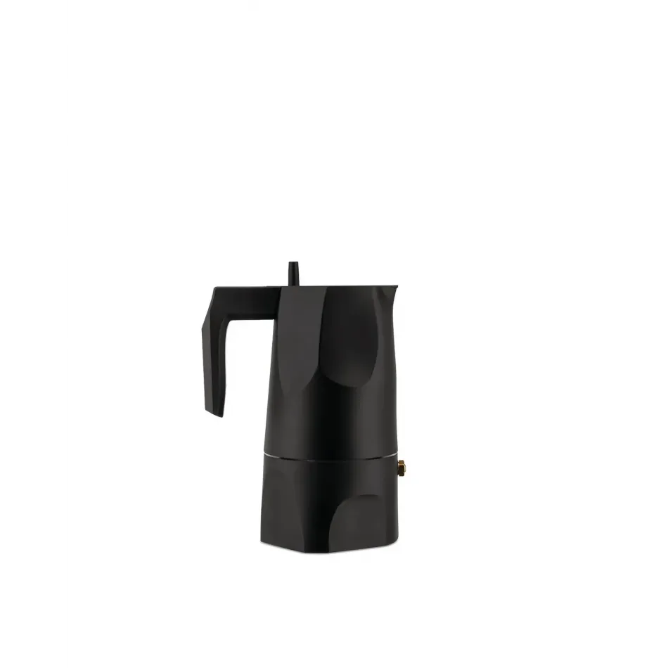 Ossidiana Espresso Coffee Maker Cups 3 - Black