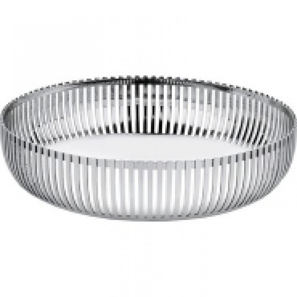 Stainless Steel Design Fruit Bowl 7.9 in Rd