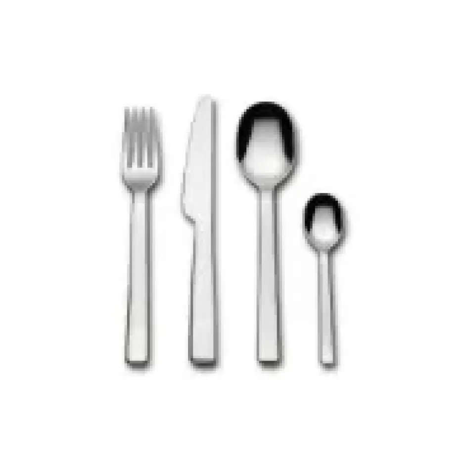 Ovale 24 Piece 18/10 Stainless Steel Flatware Set, Service For 6