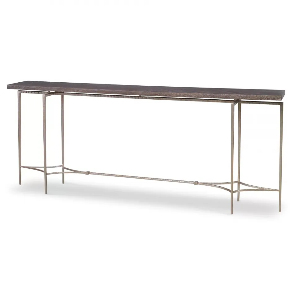 Double Diamond Console Table Large