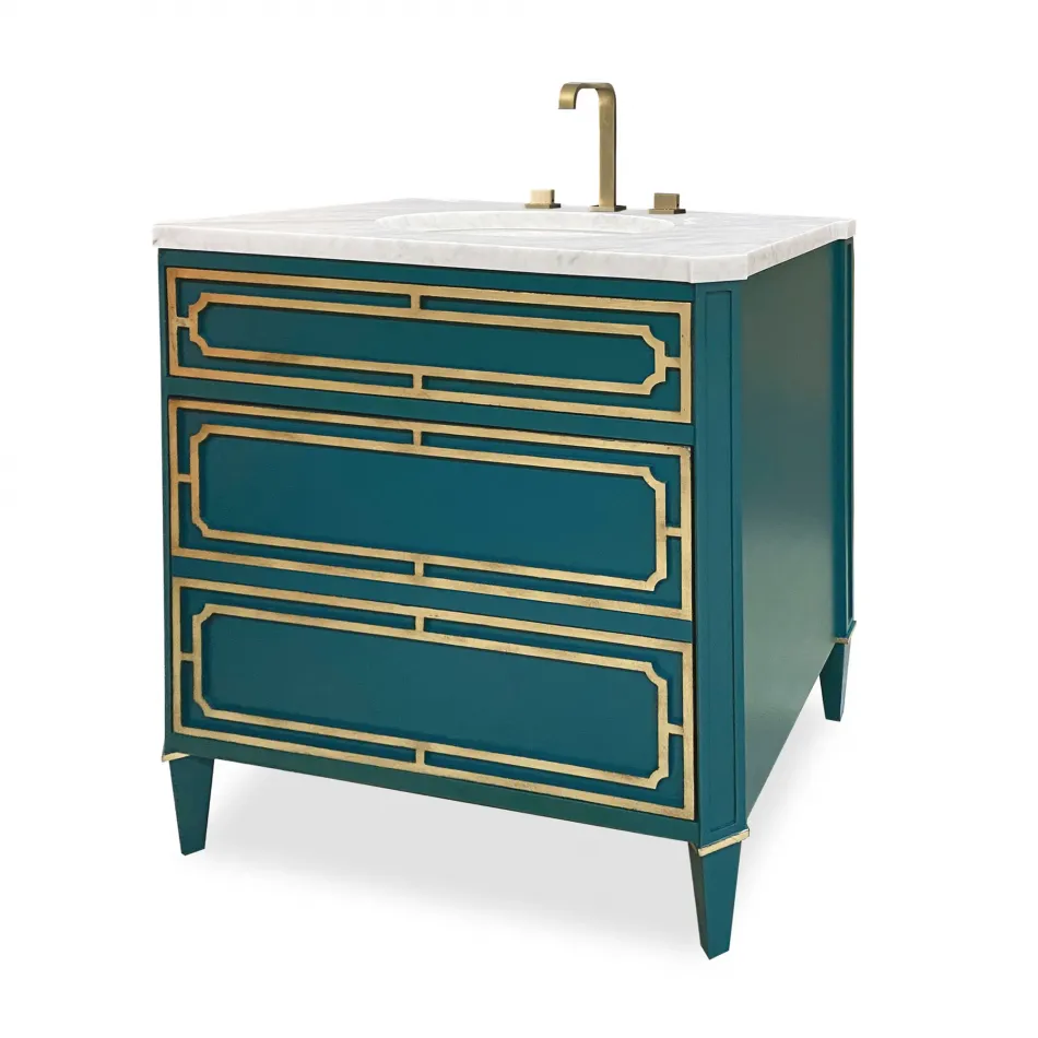 Emperor Medium 33" Single Bath Vanity Peacock