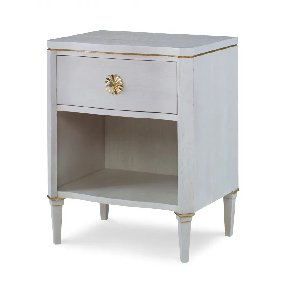 Halley Nightstand Dove White