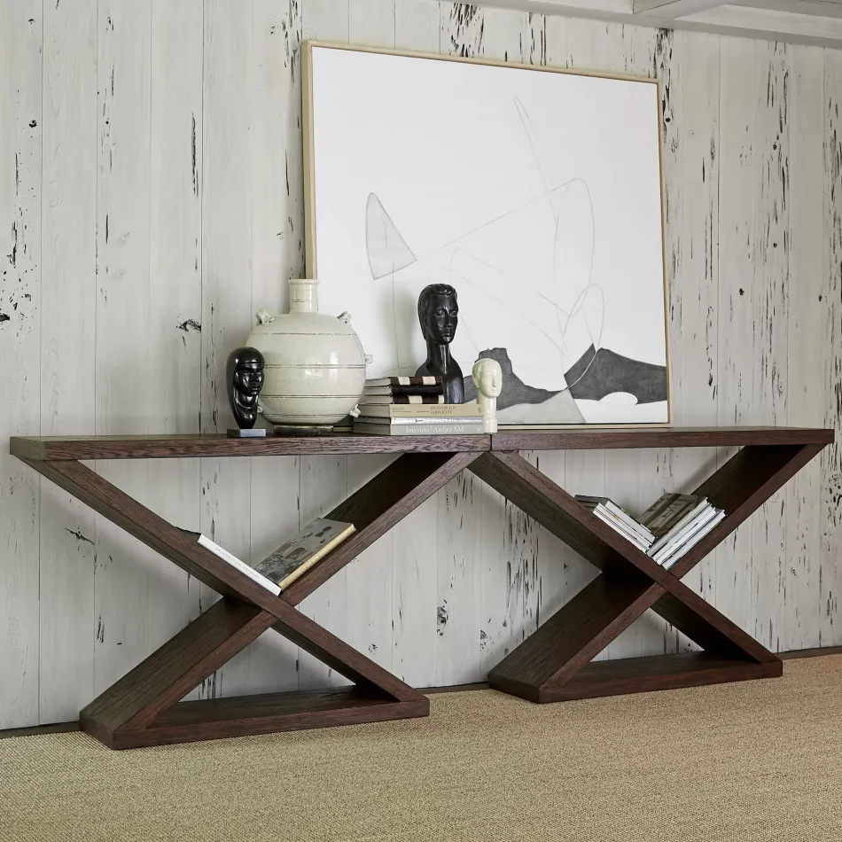 Salone Scuro Double-V Console Table