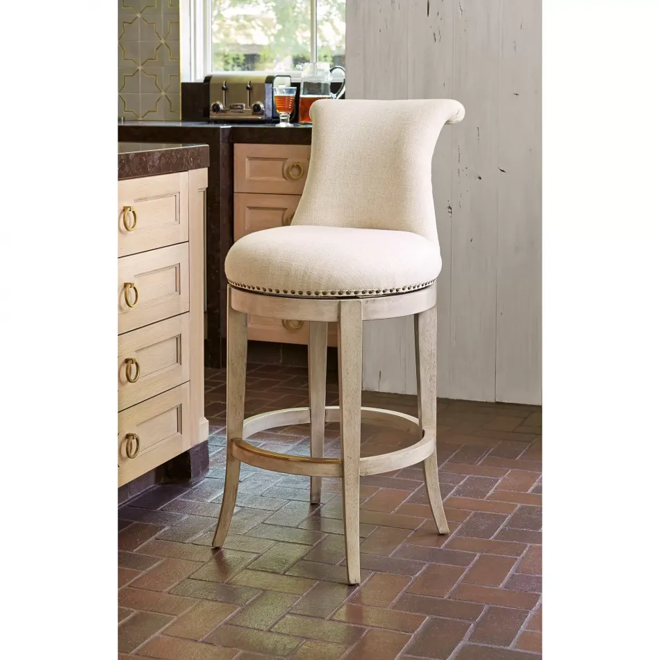 Ionic Barstool Grey