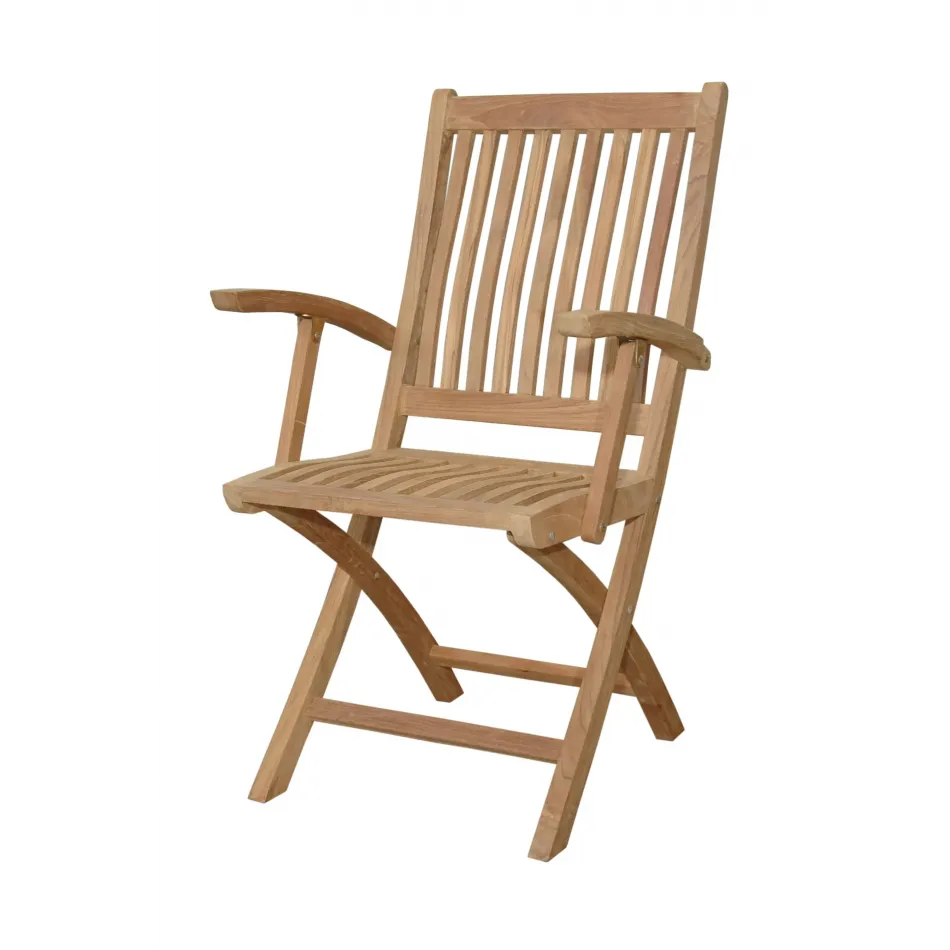 Outdoor Tropico Folding Armchair, Set Of 2