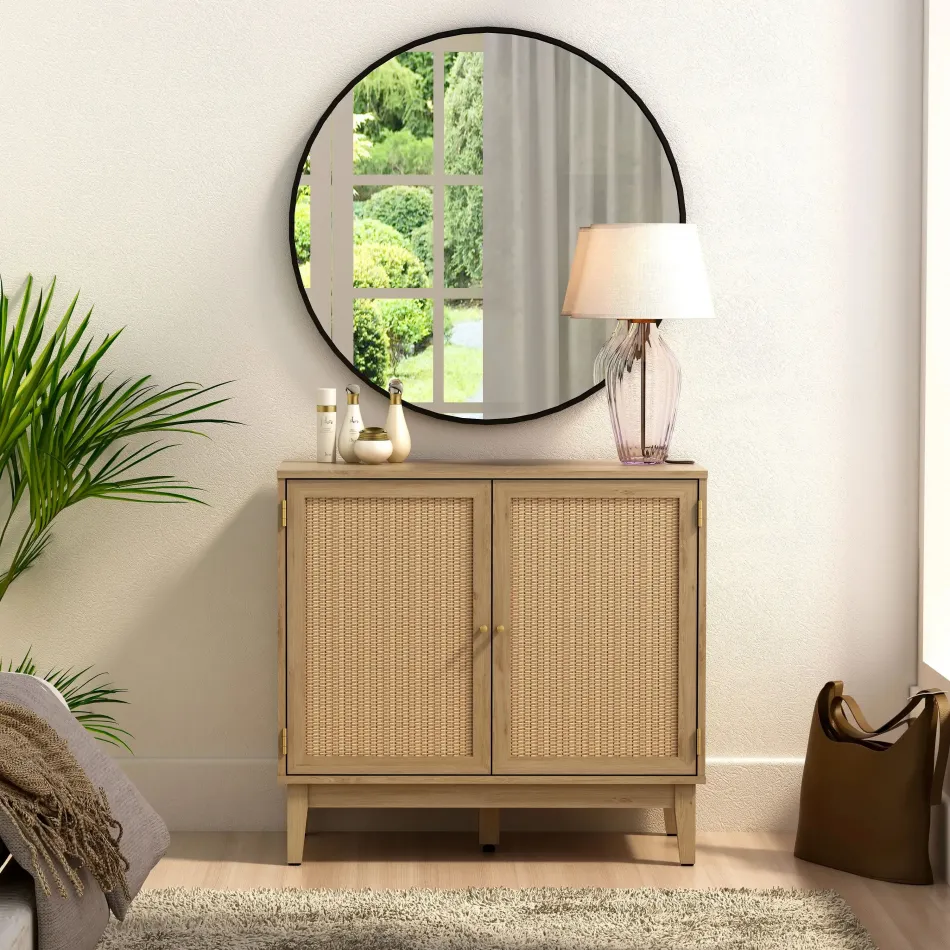 Bodrum 31" Tall - 2 Door Accent Cabinet