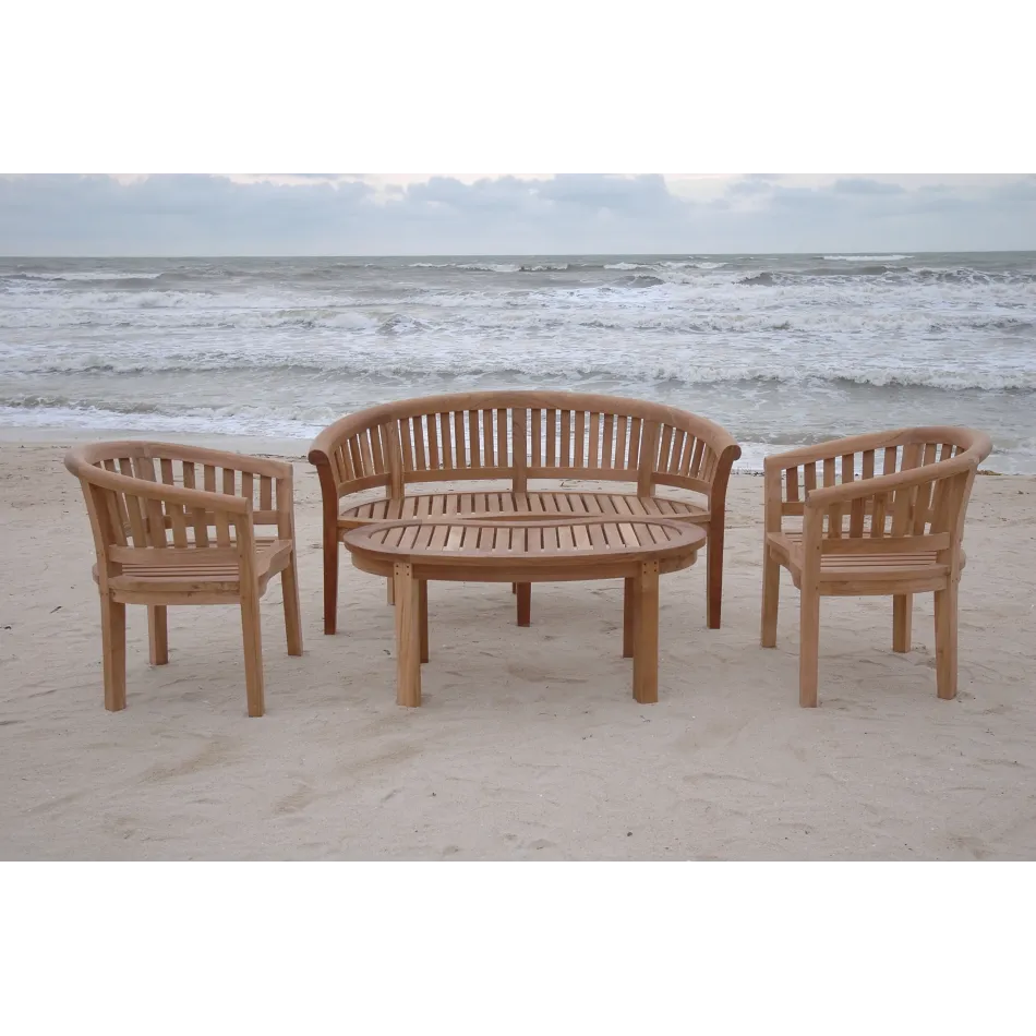Curve 4-Piece Conversation Set