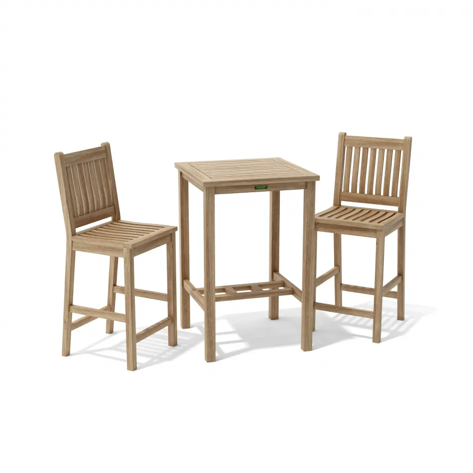 Bahama Avalon 3-Piece Square Bar Set