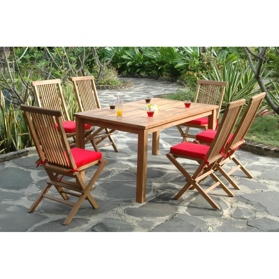 Outdoor Montage Bristol 7-Pieces Dining Set