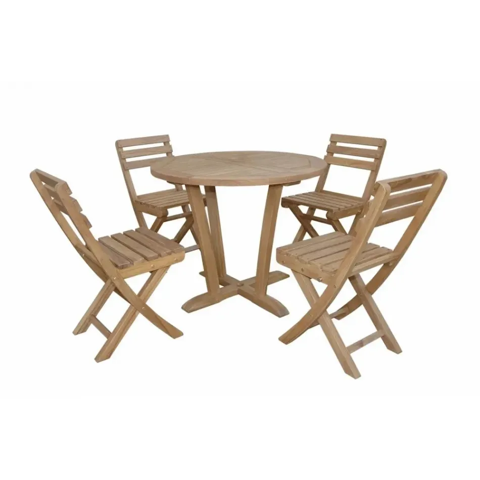 Outdoor Descanso Alabama 5-Pieces Bistro Set