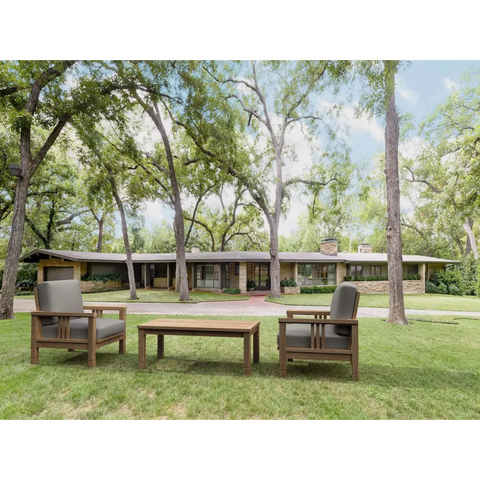 Outdoor Southbay Deep Seating 3-Pieces Conversation Set B