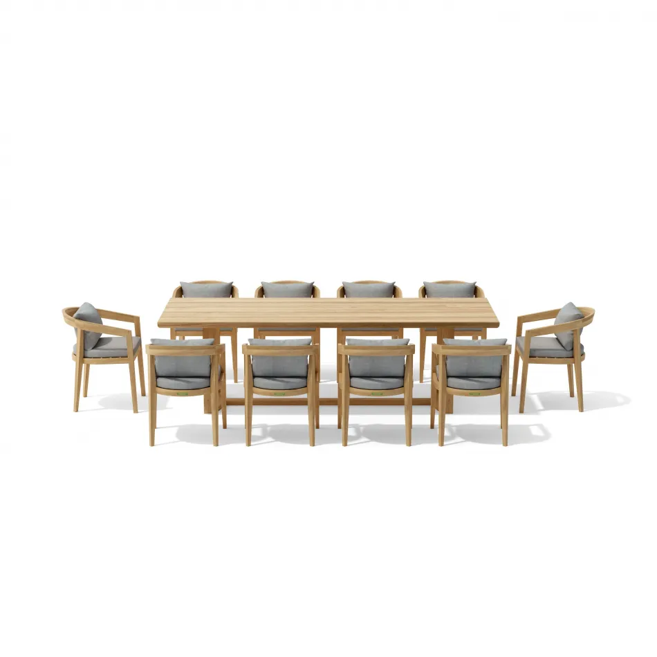 Toscana 11-Piece Dining Set (SET-368)