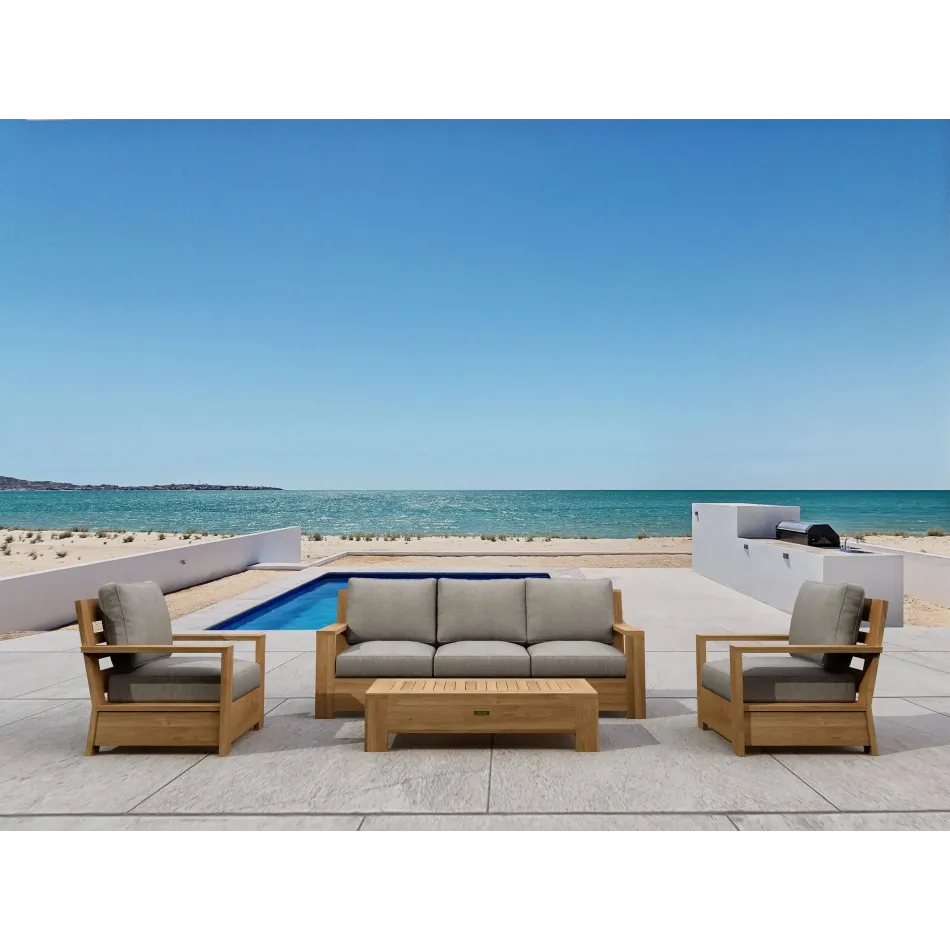 Set-521 4-Pc Madera Deep Seating