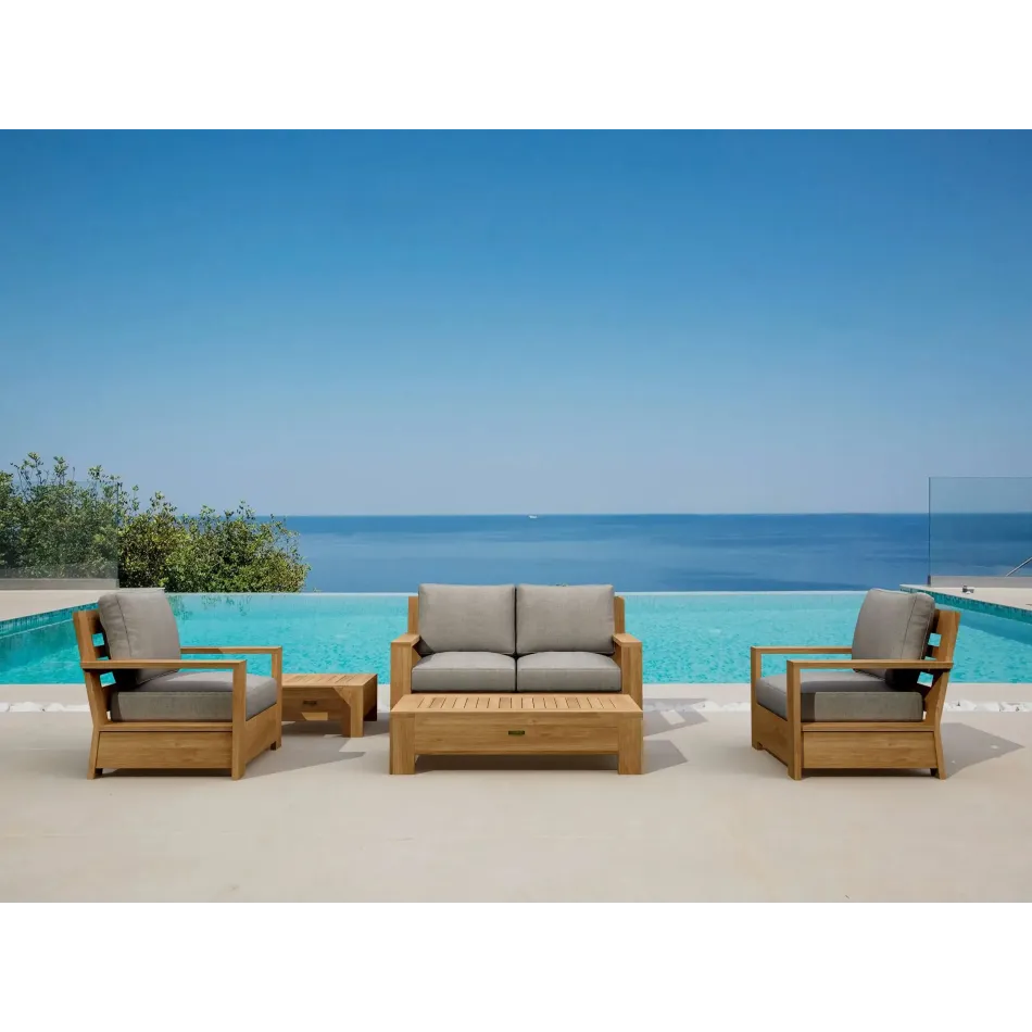 Set-522 5-Pc Madera Deep Seating