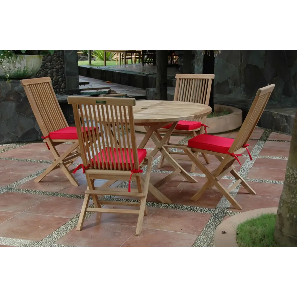 Outdoor Classic Bahama 5-Pieces Folding Dining Set