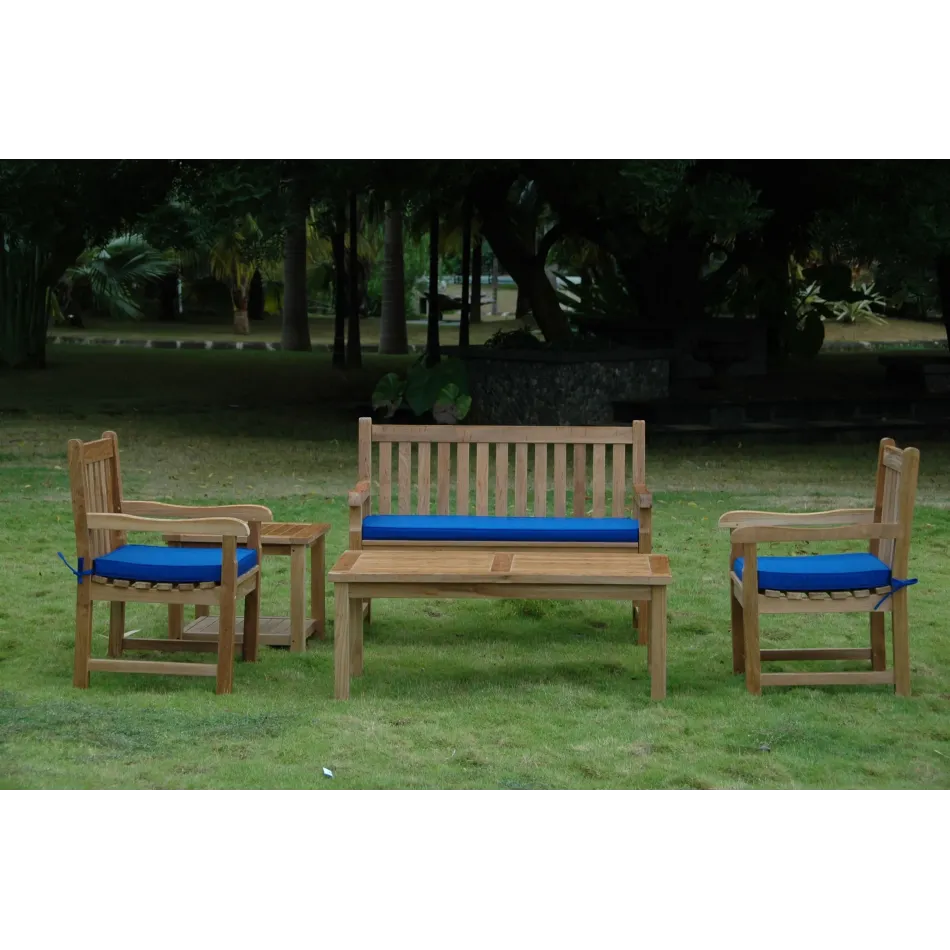 Outdoor Classic 2-Seater 5-Pieces Conversation Set