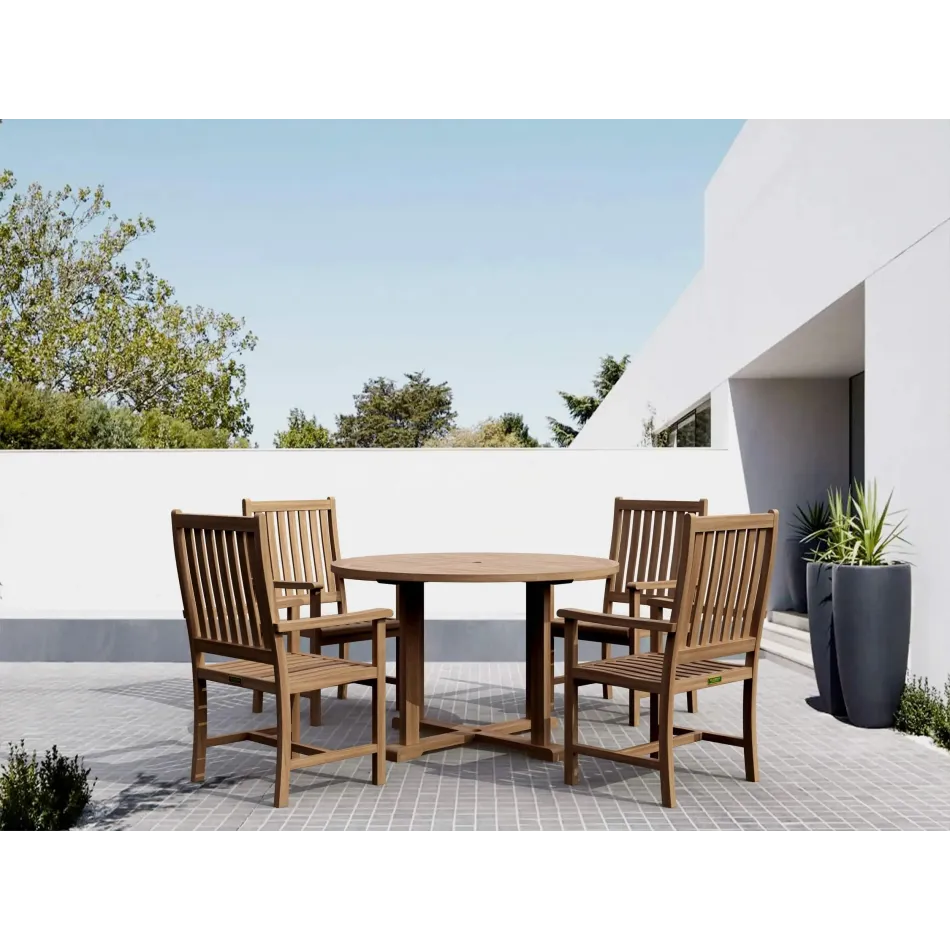 Outdoor Tosca Wilshere 5-Pieces Dining Set