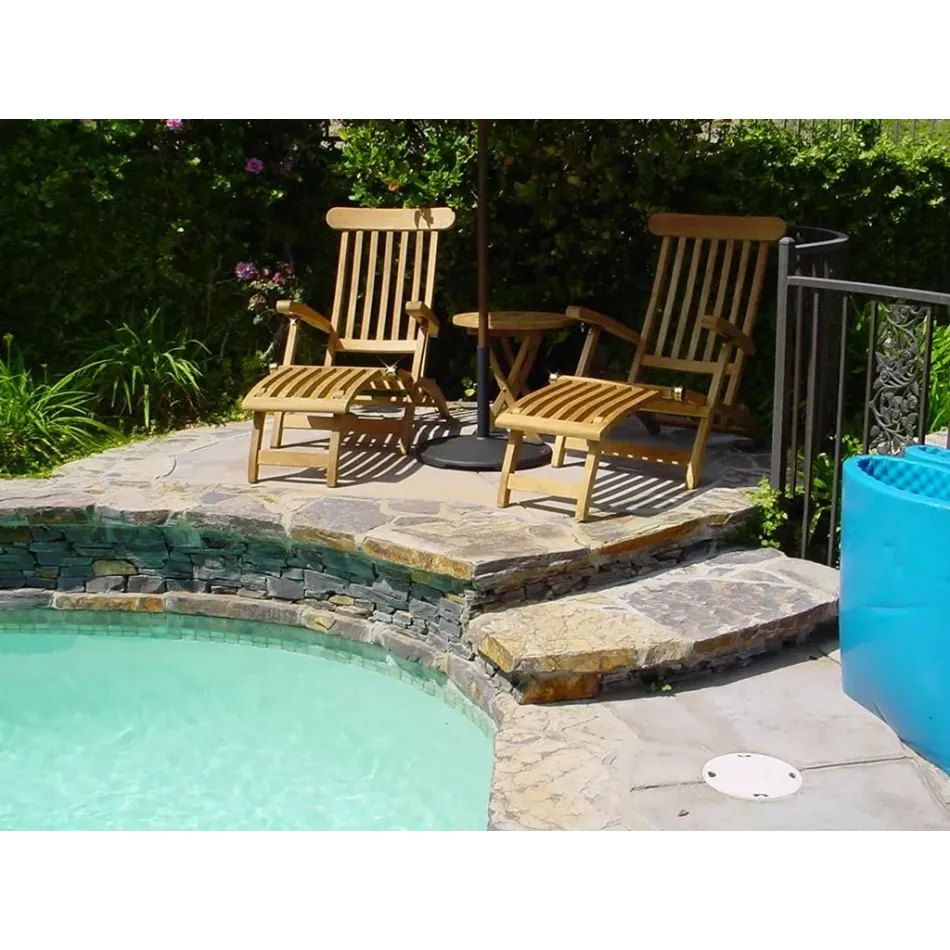 Outdoor Royal Steamer 3-Pieces Set With Side Table