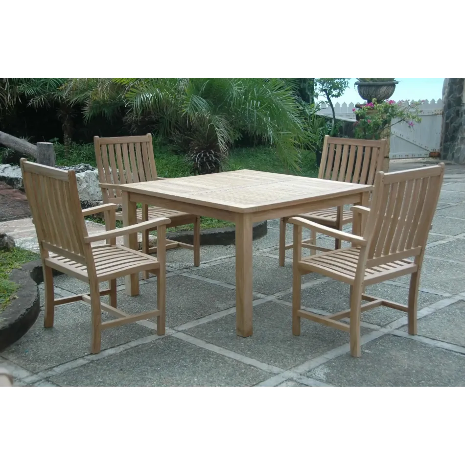 Outdoor Windsor Wilshire 5-Pieces Dining Set