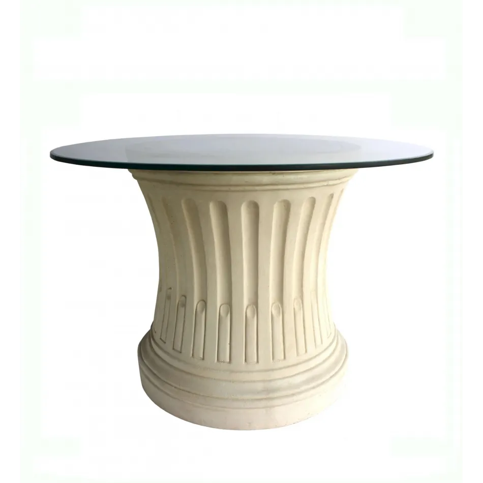 Outdoor Louis Xvi Fluted Table