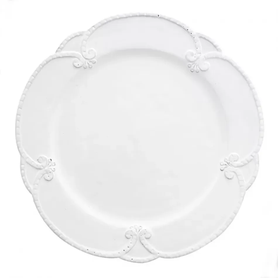 Bella Bianca Rosette Dinner Plate 11.25" D