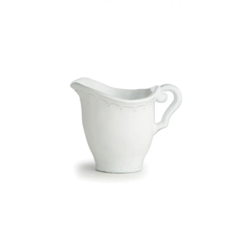 Bella Bianca Creamer 4"H x 4.5" D 8 oz