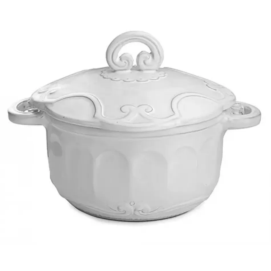 Bella Bianca Casserole 8" D x 7.5" H