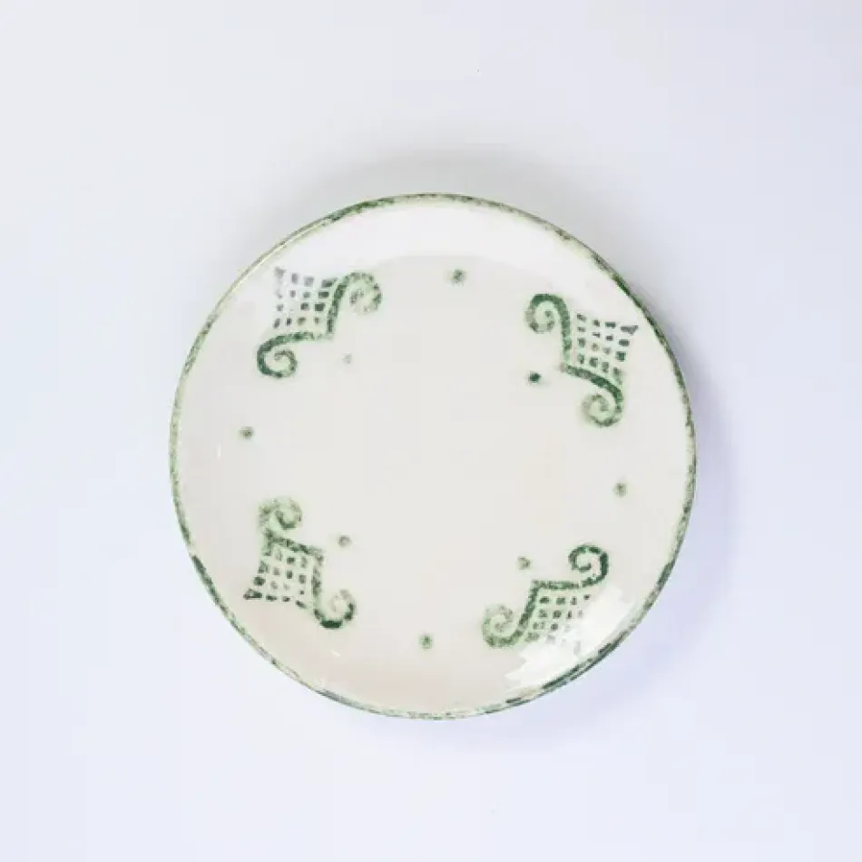 Burano Green Bread Plate